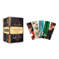KIT O MELHOR DO TERROR EM EDIÇÃO DE LUXO: 5 LIVROS EM CAPA DURA + 5 MARCADORES EXCLUSIVOS
