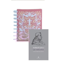 KIT PLANNER DA QUARESMA SANTO TOMÁS DE AQUINO- CAPA ROSA