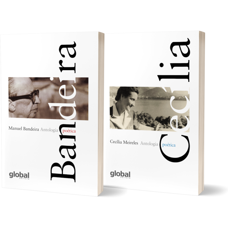 Kit Poesia reunida - Antologia Cecília Meireles & Manuel Bandeira