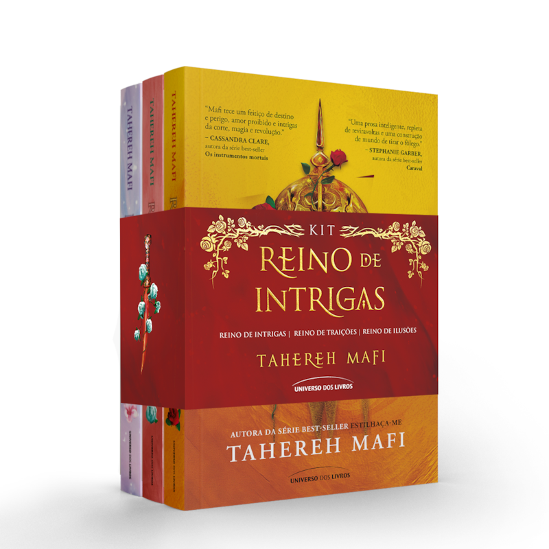 KIT REINO DE INTRIGAS (VOLUMES 1 A 3)