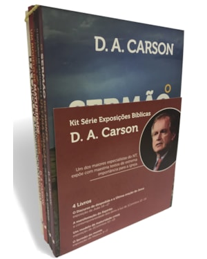 Kit série exposições bíblicas D. A. carson
