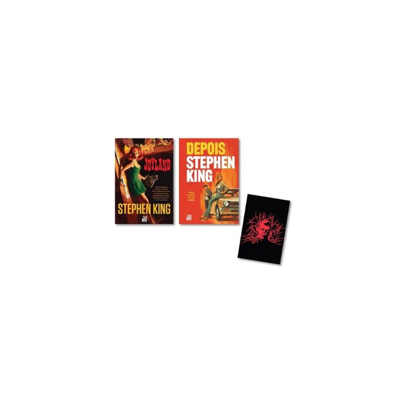 KIT - STEPHEN KING - LIVROS CURTOS + BRINDE