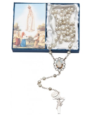 KIT TERÇO NOSSA SENHORA DE FÁTIMA 5MM