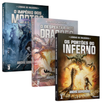 KIT TRILOGIA LENDAS DA BALDÚRIA + PÔSTER