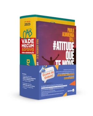 KIT VADE OAB E GRADUAÇÃO + ATITUDE QUE TE MOVE - 24ª EDIÇÃO 2023