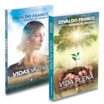 KIT VIDA PLENA + VIDAS VAZIAS - DIVALDO PEREIRA FRANCO