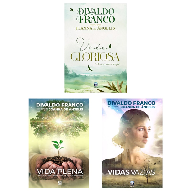 KIT VIDA PLENA - VIDAS VAZIAS - VIDA GLORIOSA