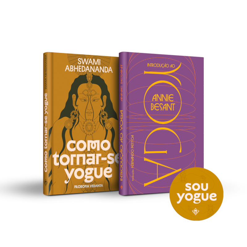 KIT YOGA ESSENCIAL + ADESIVO YOGUE (INTRODUÇÃO AO YOGA + COMO TORNAR-SE YOGUE): DOIS CLÁSSICOS DA LITERATURA SOBRE A CIÊNCIA DO YOGA PARA UMA COMPREENSÃO FILOSÓFICA E PRÁTICA DAS INFINITAS POSSIBILIDADES DESSA ARTE MILENAR