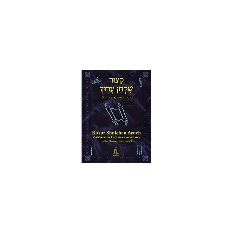 KITSUR SHULCHAN ARUCH BROCHURA - 2 VOLS O CODIGO DA LEI JUDAICA ABREVIADO