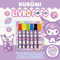 KUROMI - CUTE & COMFY KIDS - LIVRO FOFO