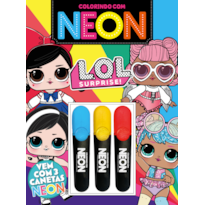 L.O.L. SURPRISE! COLORINDO COM NEON