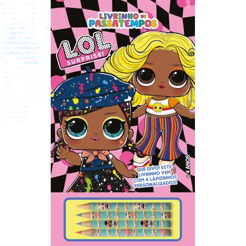 L.O.L. SURPRISE! LIVRINHO DE PASSATEMPOS