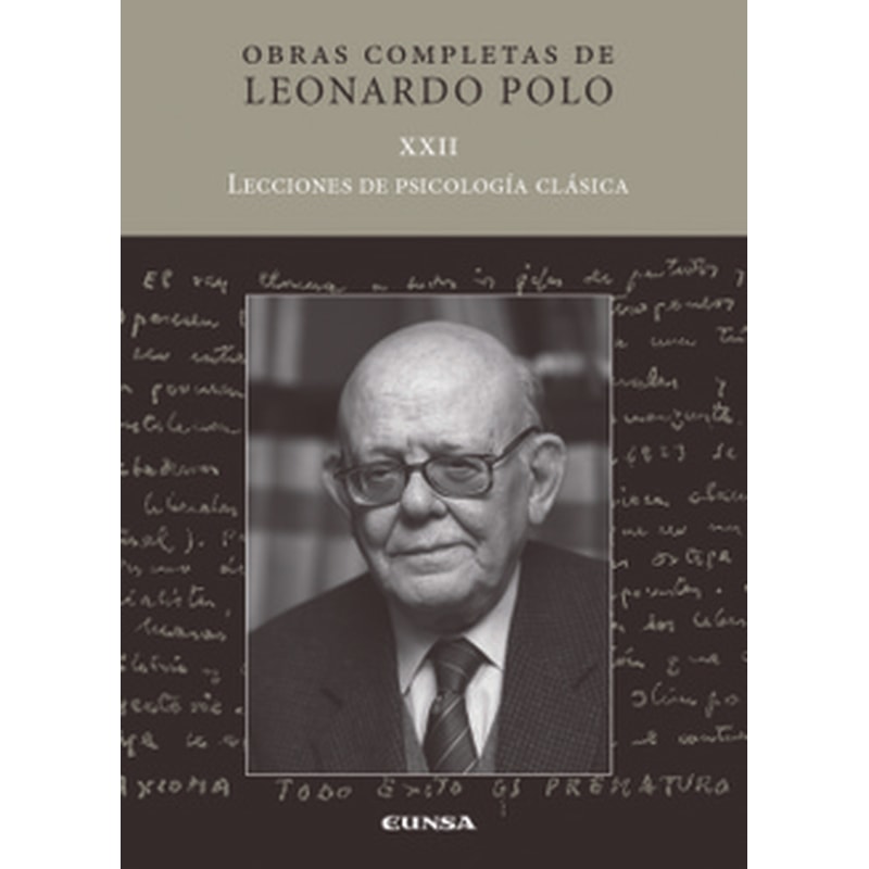 (L.P. XXII) LECCIONES DE PSICOLOGÍA CLÁSICA