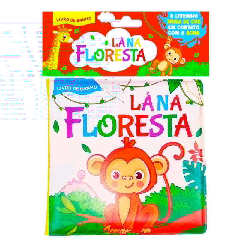 LÁ NA FLORESTA LIVRO DE BANHO