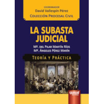 LA SUBASTA JUDICIAL - TEORÍA Y PRÁCTICA - COLECCIÓN PROCESAL CIVIL - COORDINADOR: DAVID VALLESPÍN PÉREZ