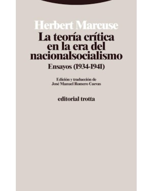 LA TEORÍA CRÍTICA EN LA ERA DEL NACIONALSOCIALISMO