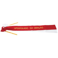 LAÇO DO APOSTOLADO DA ORAÇÃO CETIM BORDADO PERSONALIZADO