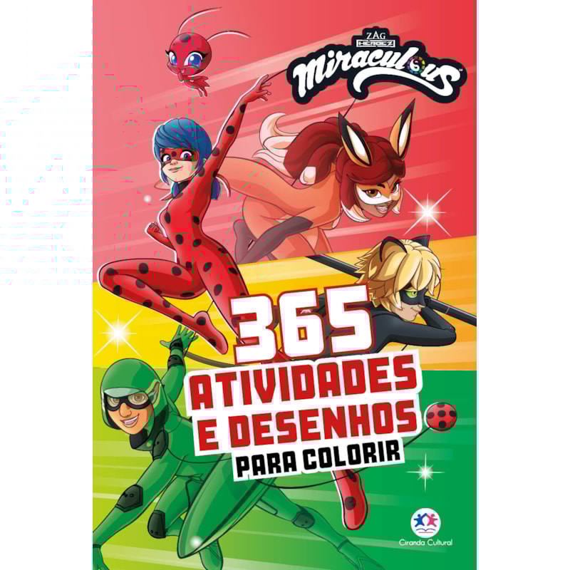 LADYBUG - 365 ATIVIDADES E DESENHOS PARA COLORIR