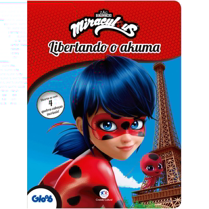 LADYBUG - LIBERTANDO O AKUMA: DIVIRTA-SE COM 4 QUEBRA-CABEÇAS INCRÍVEIS!