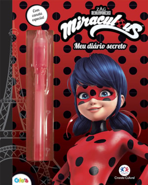 LADYBUG - MEU LIVRO DIÁRIO DE SEGREDOS: COM CANETA ESPECIAL