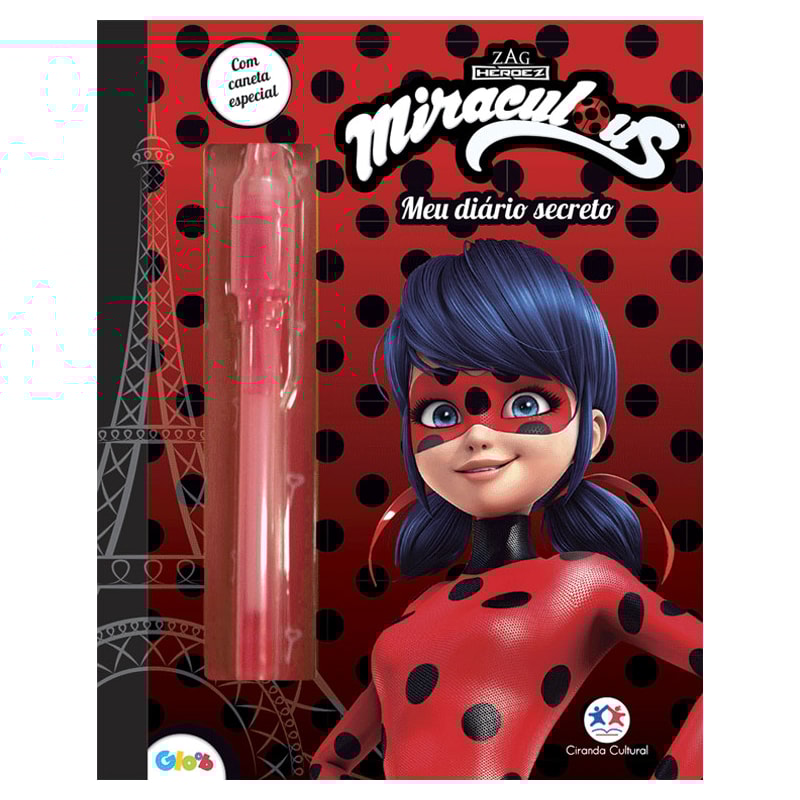 LADYBUG - MEU LIVRO DIÁRIO DE SEGREDOS: COM CANETA ESPECIAL