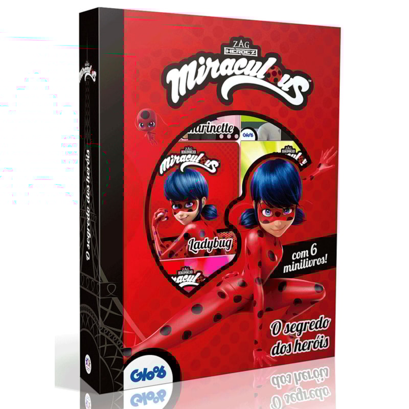 Ladybug - O segredos dos heróis: o segredos dos heróis - Com 6 minilivros!