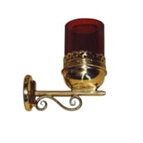 LÂMPADA PARA O SANTÍSSIMO 13CM DE ALTURA - PLUG