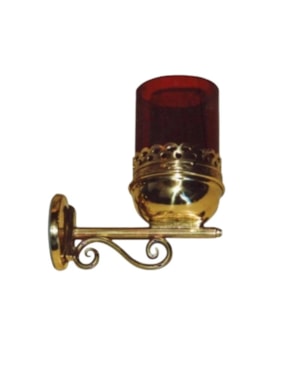 LÂMPADA PARA O SANTÍSSIMO 13CM DE ALTURA - PLUG