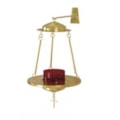 LAMPADA PARA O SANTISSIMO DOURADA