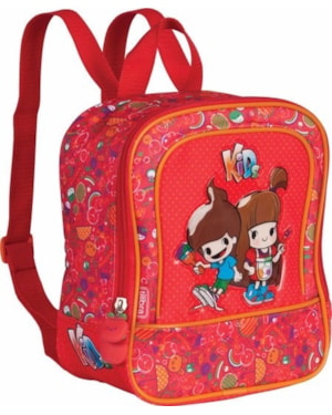 LANCHEIRA TILIBRA KIDS VERMELHA COSTAS