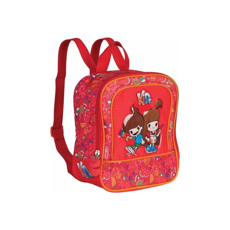 LANCHEIRA TILIBRA KIDS VERMELHA COSTAS