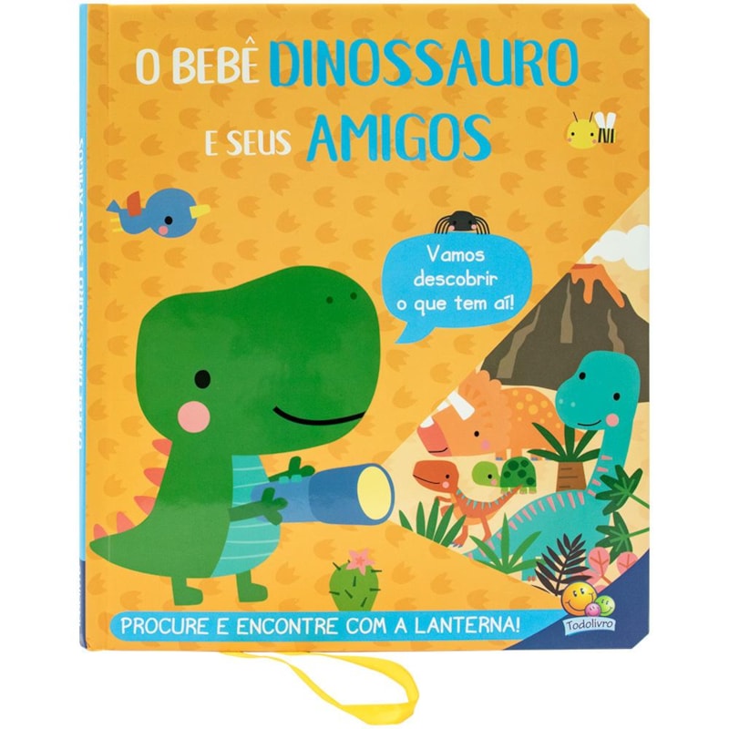 Lanterna Divertida: O Bebê Dinossauro e seus Amigos
