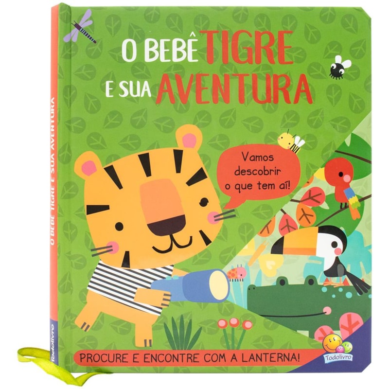 Lanterna Divertida: O Bebê Tigre e sua Aventura