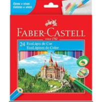 LAPIS DE COR FABER CASTELL 24 CORES