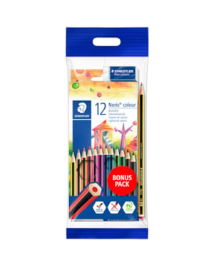 LAPIS DE COR STAEDTLER NORIS CLUB 12 CORES