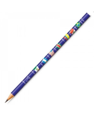 LÁPIS FABER CASTELL PRETO N 2 BANDEIRA