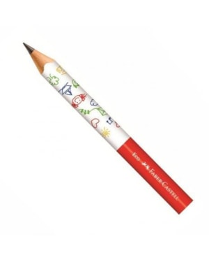 LÁPIS GRAFITE TRIANGULAR JUMBO N.2 FABER CASTELL