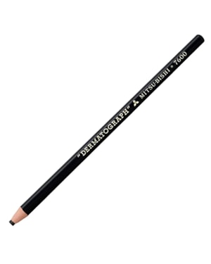 LÁPIS PRETO DERMATOGRÁFICO MITSUBISHI 7600
