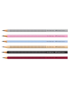 LAPIS PRETO TRIANGULAR 2=B FABER CASTELL ECO GRIP