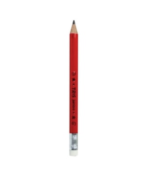 LÁPIS TRIS PRETO N 2 JUMBO CORES VARIADAS