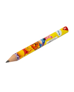 LÁPIS TRIS PRETO TRIANGULAR N 2 JUMBO POOH