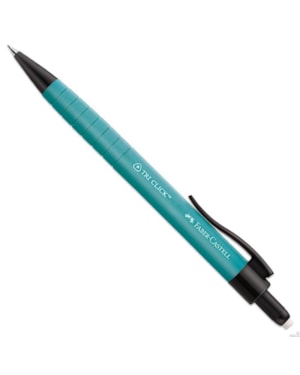 LAPISEIRA FABER CASTELL 0.7 MM TRI CLICK VERDE