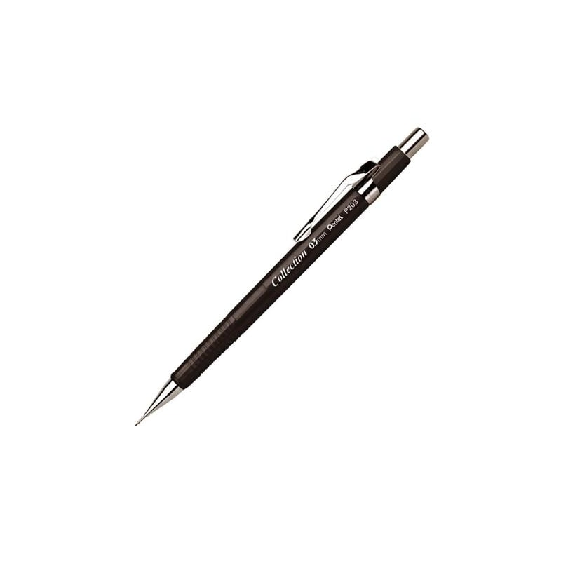 LAPISEIRA PENTEL 0.3 MM P203 COLLECTION PRETA