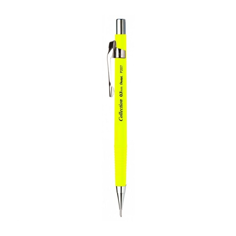 LAPISEIRA PENTEL P207 0.7MM AMARELO NEON COLLECTION
