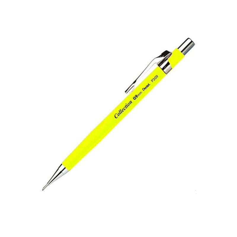 LAPISEIRA PENTEL P209 0.9MM AMARELO NEON COLLECTION