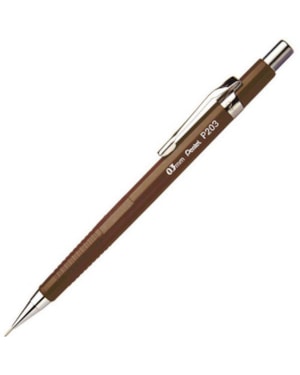 LAPISEIRA PENTEL SHARP P203 0.3 MARROM