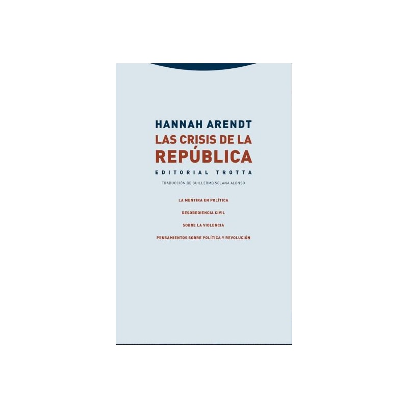 LAS CRISIS DE LA REPUBLICA