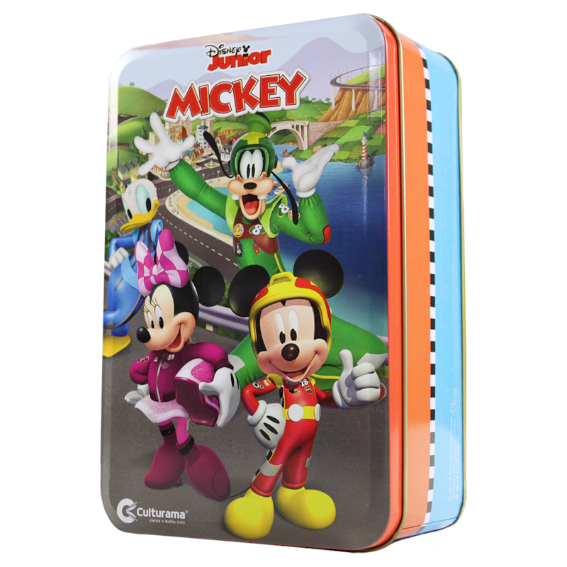LATA DIVERTIDA DISNEY MICKEY SOBRE RODAS