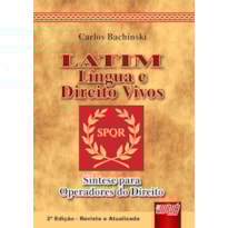LATIM - LÍNGUA E DIREITO VIVOS - SÍNTESE PARA OPERADORES DO DIREITO