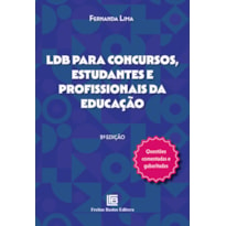 LDB PARA CONCURSOS, ESTUDANTES E PROFISSIONAIS DA EDUCAÇÃO